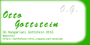 otto gottstein business card